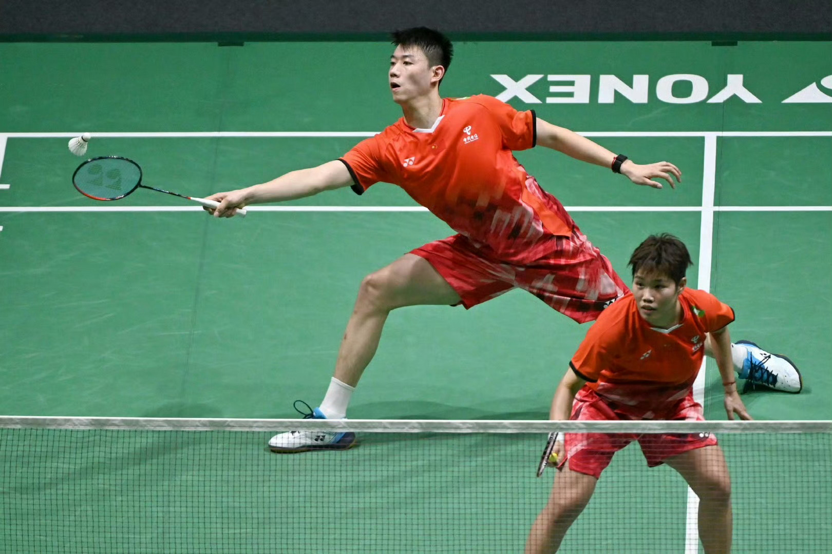 泰国羽毛球队绝杀丹麦羽毛球队，马琳关键制胜