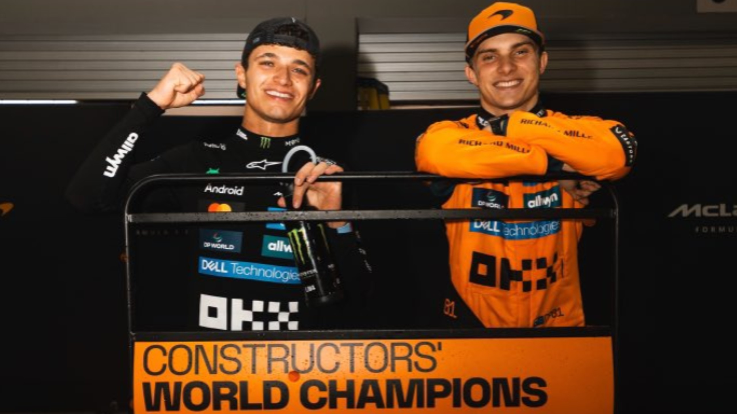 索伯车队力克红牛车队，诺里斯统治全场